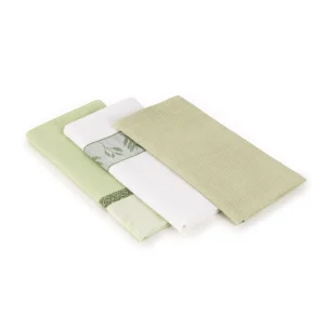 Svilanit 3er-Set Küchentücher Olive