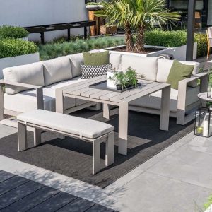 Garden Impressions Eck-Lounge Levanto 5tlg. taupe/valley sand