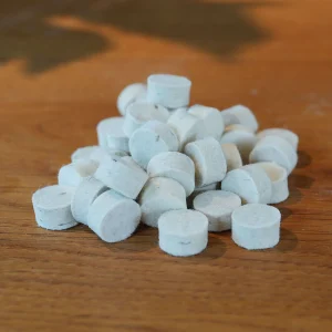 40 x Filz Ronden Filz Gleiter 10 mm Merino ø 2 cm