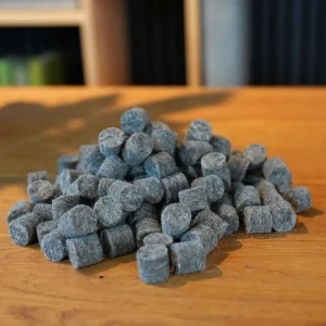 100 x Filz Stopfen 10 mm Sattelfilz ø 1,5 cm