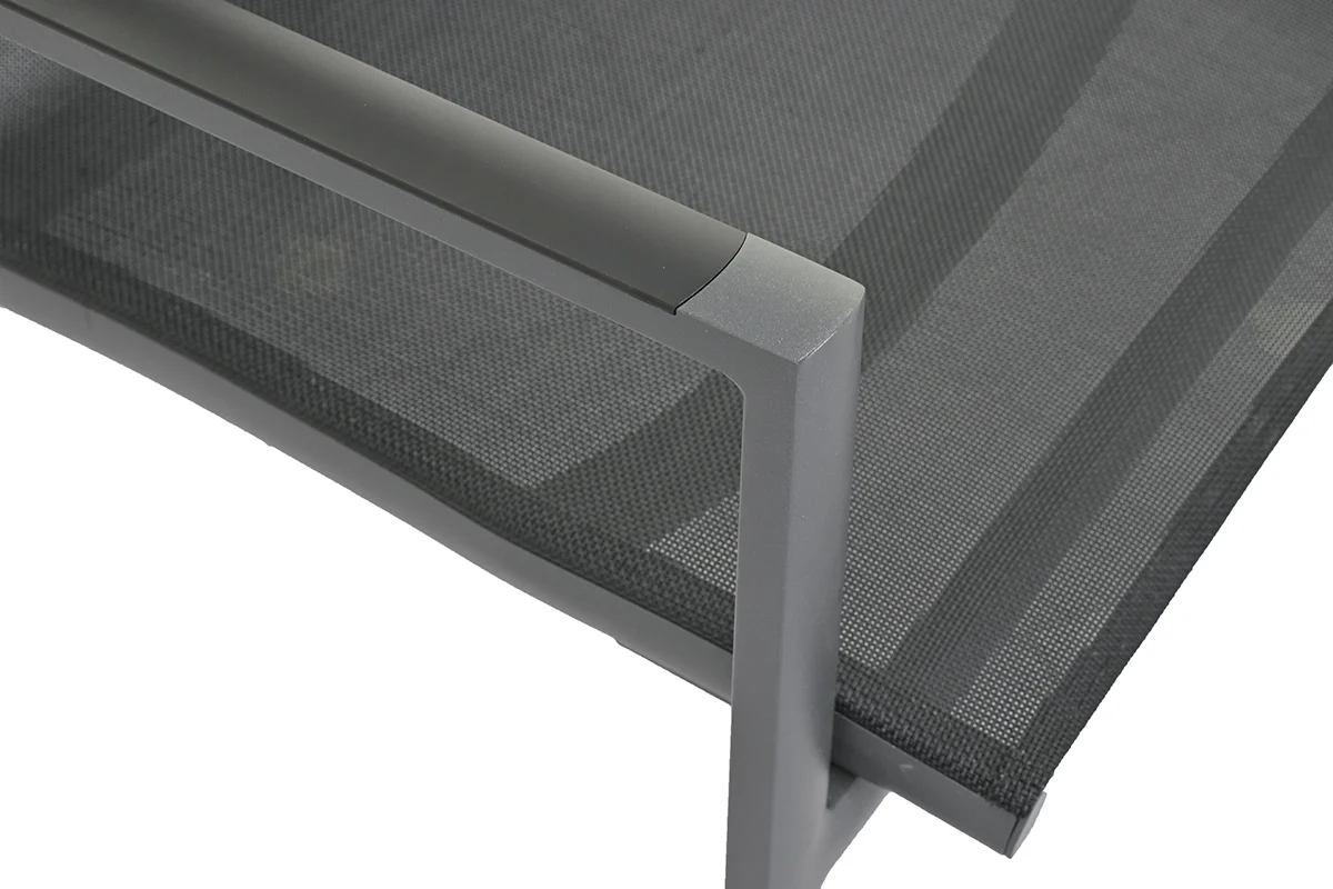 Zeo Living Stapelstuhl DL51 HL Aluminium verstellbar anth./black – Bild 4