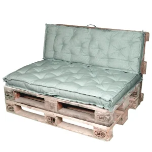 Unique Living Palettenkissen Rib hedge green